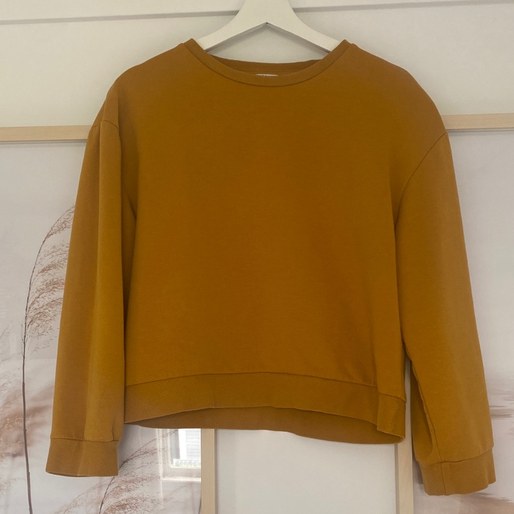 Zara Golden Brown Crewneck
